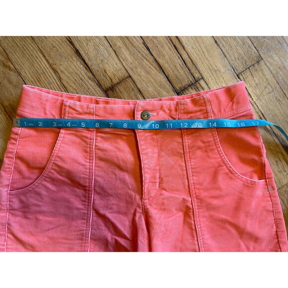 Toad & Co Coaster Cord Womens Coral Shorts Size 12 - Picture 2 of 7